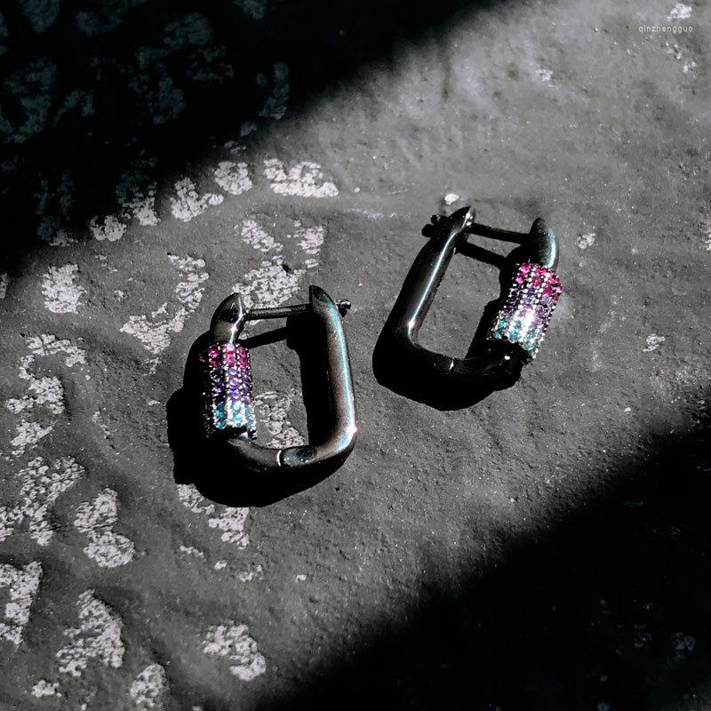 Stud Earrings S925 Sterling Silver Summer Black Colorful Classic Square Banquet Appearance Party Moroccan Jewelry
Stud Earrings S925 Sterling Silver Summer Black Colorful Classic Square Banquet Appearance Party Moroccan Jewelry
