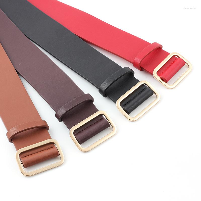 Belts Fashion PU Leather Of Women Belt Wide Female Square Metal Pin Buckle For Lady Girdle SE125, Black
Belts Fashion PU Leather Of Women Belt Wide Female Square Metal Pin Buckle For Lady Girdle SE125, Black