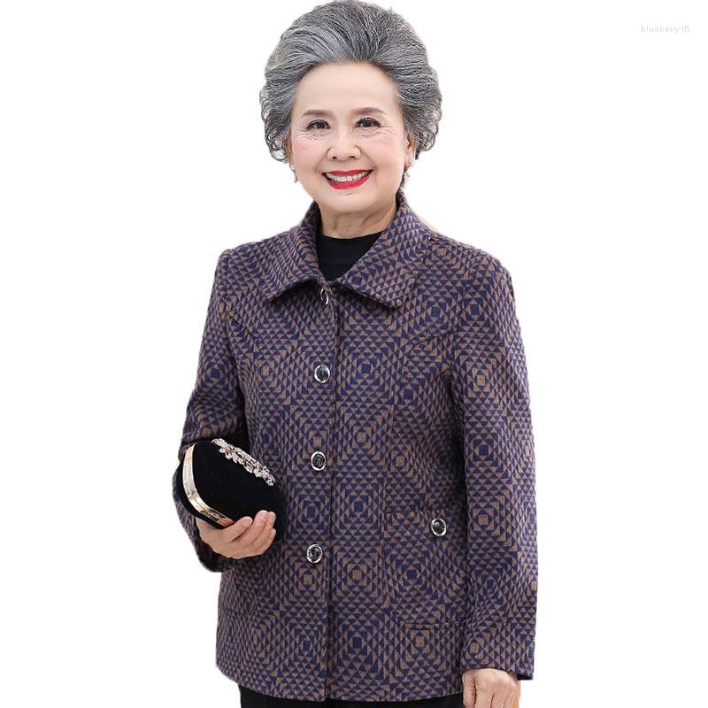 Women's Jackets 5XL Wwomen Middle-Aged Grandmother Short Coat 2022 Spring Autumn Outerwear Single-Breasted Casual Basic Jacket Tops, Brown
Women's Jackets 5XL Wwomen Middle-Aged Grandmother Short Coat 2022 Spring Autumn Outerwear Single-Breasted Casual Basic Jacket Tops, Brown