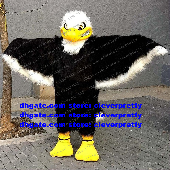 Black White Long Fur Eagle Hawk Mascot Costume Tiercel Falcon Vulture Character Film Theme Leaflet Distribution zx665, As in photos
Black White Long Fur Eagle Hawk Mascot Costume Tiercel Falcon Vulture Character Film Theme Leaflet Distribution zx665, As in photos