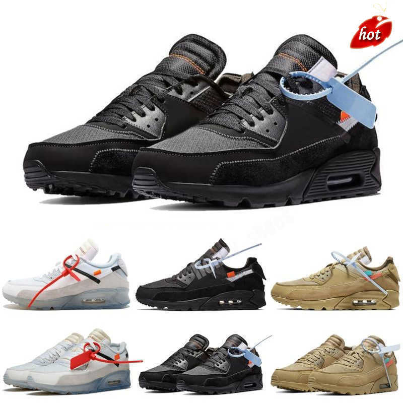 2021 TOP Men women 90 Running Shoes 90s Trainers classic Sports Chaussures Virgil Designer World cup Triple White Black Red off Sneakers