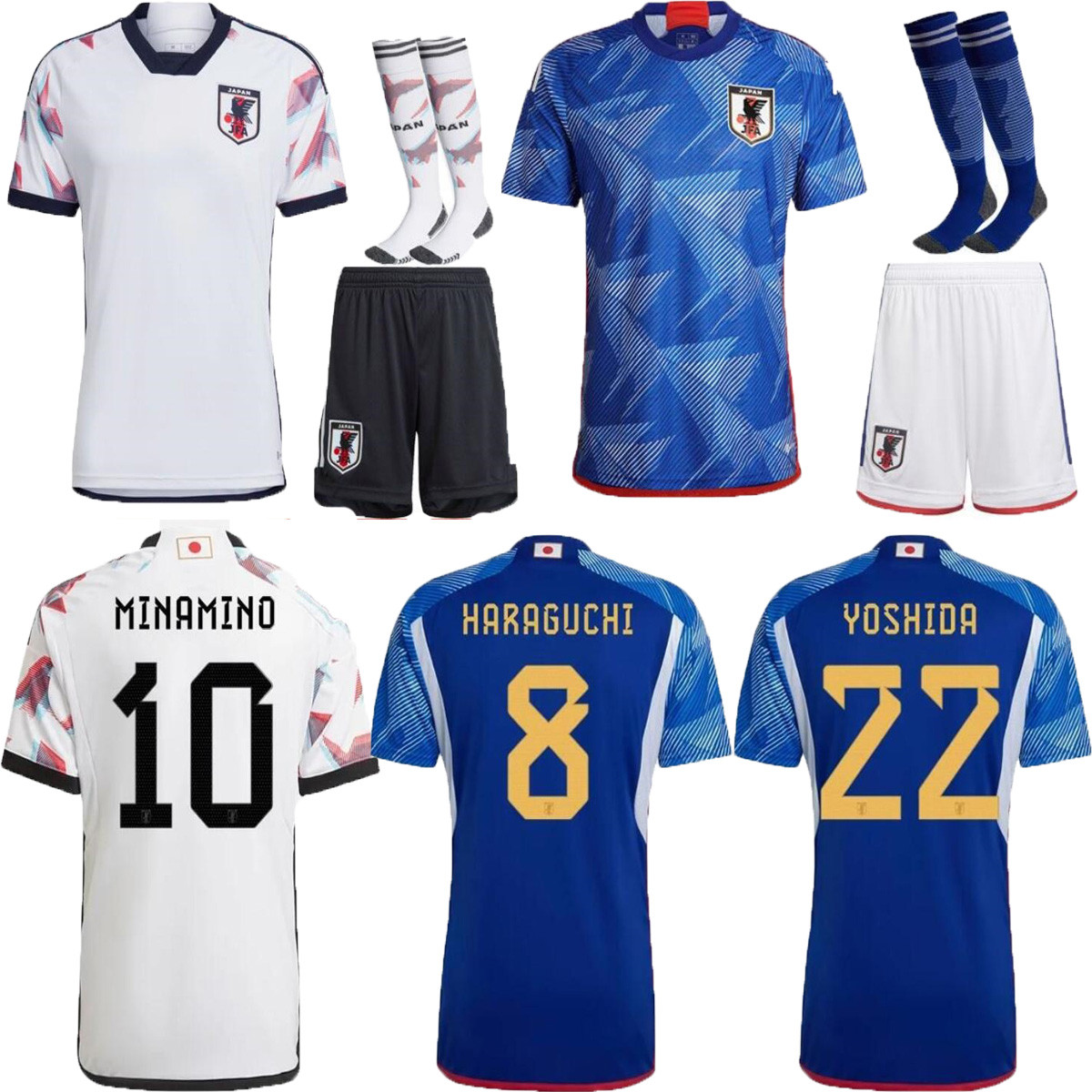 S-4XL Japan 2022 Soccer Jersey MINAMINO NAGATOMO HARAGUCHI YOSHIDA TSUBASA 2023 ATOM Japanese 22 23 Football Shirt HONDA OSAKO men set kids kit
S-4XL Japan 2022 Soccer Jersey MINAMINO NAGATOMO HARAGUCHI YOSHIDA TSUBASA 2023 ATOM Japanese 22 23 Football Shirt HONDA OSAKO men set kids kit