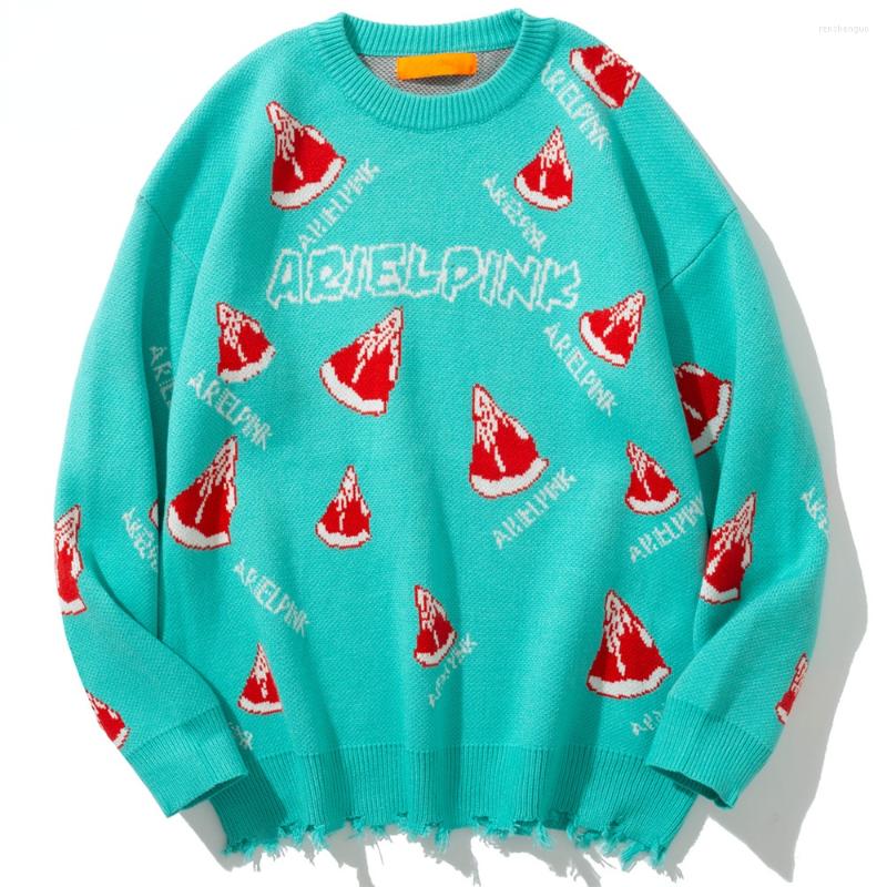 Men's Sweaters Men Hip Hop Knitted Jumper Cartoon Watermelon Letter Print Streetwear Harajuku 2022 Autumn Oversize Casual Pullovers, Black
Men's Sweaters Men Hip Hop Knitted Jumper Cartoon Watermelon Letter Print Streetwear Harajuku 2022 Autumn Oversize Casual Pullovers, Black