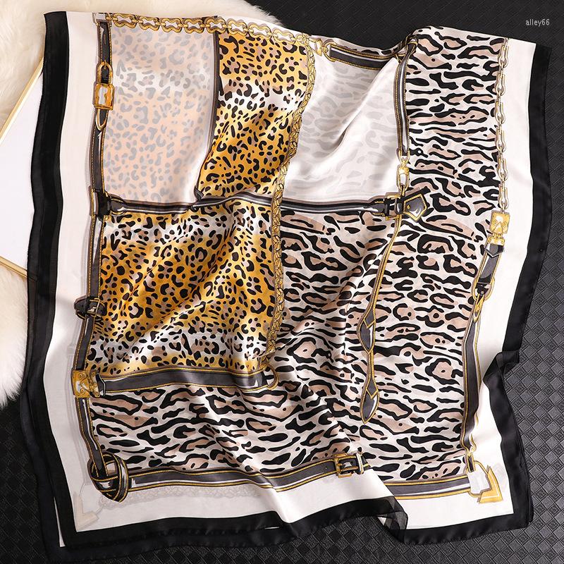 Scarves 2022 Summer Women Fashion Quality Soft Silk Scarf Leopard Print Printing Female Shawls Beach Cover-ups Wraps
Scarves 2022 Summer Women Fashion Quality Soft Silk Scarf Leopard Print Printing Female Shawls Beach Cover-ups Wraps