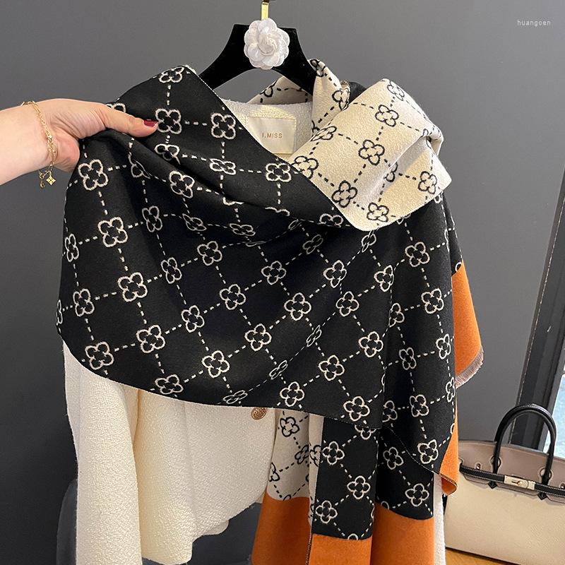 Scarves Winter Caps Cashmere Scarf For Women Shawl Wrap Female Thick Blanket Warm Pashmina Poncho Bufanda Echarpe Femme
Scarves Winter Caps Cashmere Scarf For Women Shawl Wrap Female Thick Blanket Warm Pashmina Poncho Bufanda Echarpe Femme