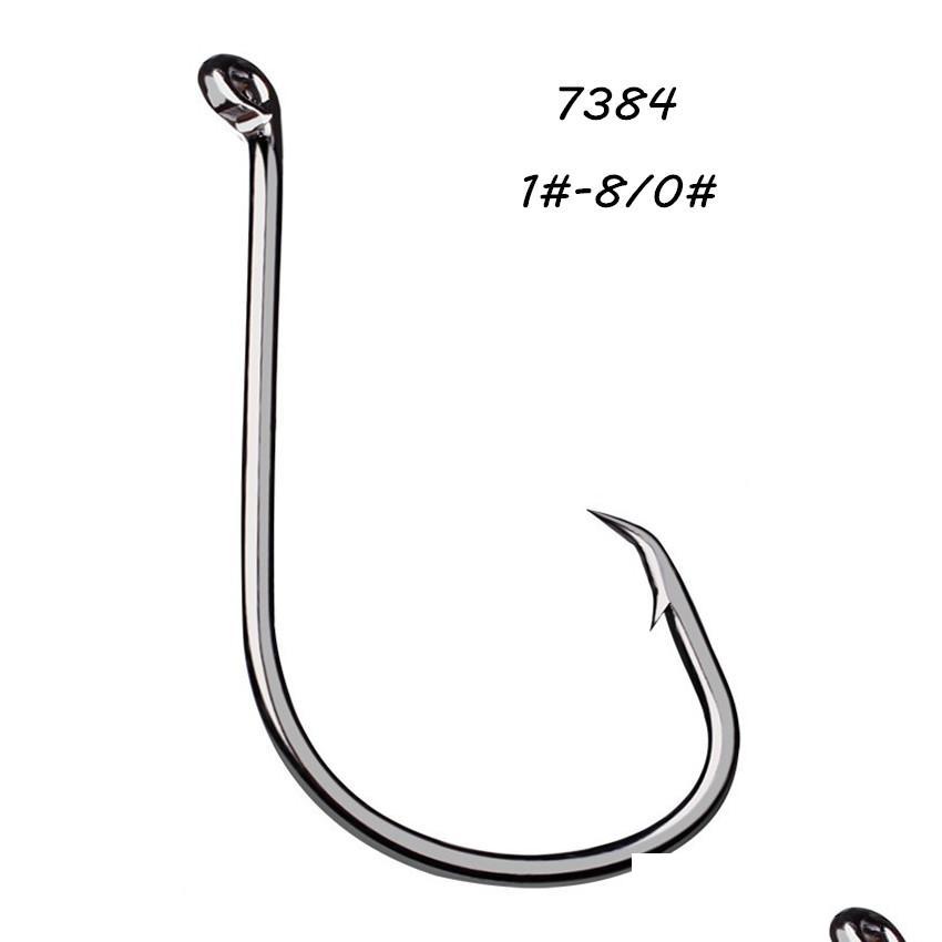 Fishing Hooks 200Pcs/Lot 9 Sizes 18/0 7384 Crank Hook High Carbon Steel Barbed Fishing Hooks Fishhooks Pesca Tackle Bl50 Drop Delive Dhsuv
Fishing Hooks 200Pcs/Lot 9 Sizes 18/0 7384 Crank Hook High Carbon Steel Barbed Fishing Hooks Fishhooks Pesca Tackle Bl50 Drop Delive Dhsuv