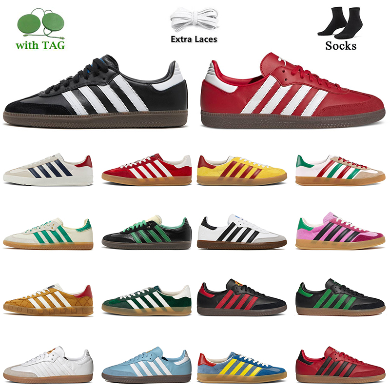 Samba Vegan Black White Gum Gazelles Running Shoes Fashion Designer Platform Women Mens Wales Bonner Cream Green FC Red Velvet Pink Yellow Mexico Trainers Sneakers, C15 36-45
Samba Vegan Black White Gum Gazelles Running Shoes Fashion Designer Platform Women Mens Wales Bonner Cream Green FC Red Velvet Pink Yellow Mexico Trainers Sneakers, C15 36-45
