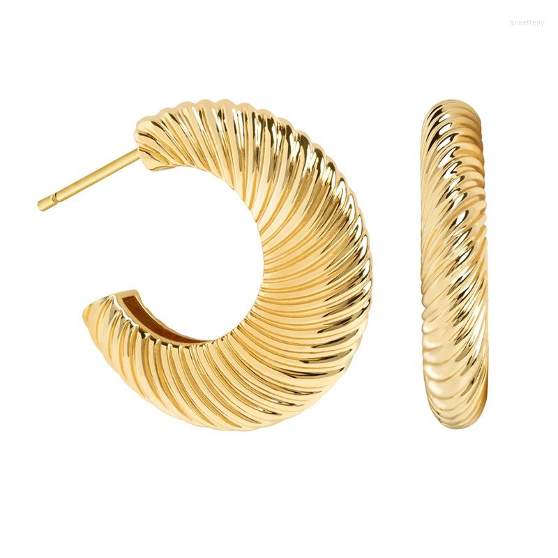Stud Earrings Fashionable Ins Style S925 Niche Design C-shaped Stripe Personality Versatile Ear Rings Pendientes Mujer
Stud Earrings Fashionable Ins Style S925 Niche Design C-shaped Stripe Personality Versatile Ear Rings Pendientes Mujer