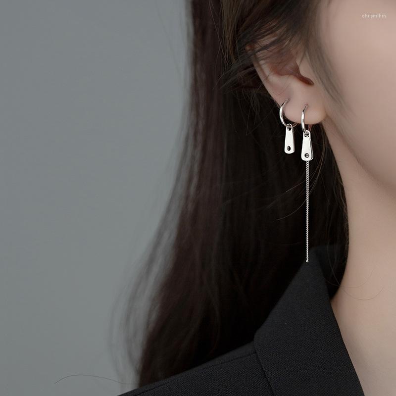 Dangle Earrings Punk Style Women 925 Sterling Silver Women's Earring Asymmetric Chain Geometric Drop Long Line Fine Ear Jewelry
Dangle Earrings Punk Style Women 925 Sterling Silver Women's Earring Asymmetric Chain Geometric Drop Long Line Fine Ear Jewelry