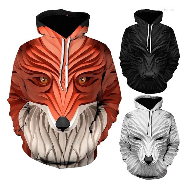 Men's Hoodies Animal Face 3D Hoodie Fashion Long Sleeve Sweater Lion Casual Tops, Black
Men's Hoodies Animal Face 3D Hoodie Fashion Long Sleeve Sweater Lion Casual Tops, Black