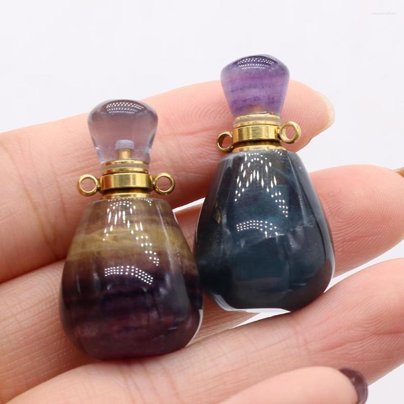 Pendant Necklaces Natural Stone Gem Oval Fluorite Perfume Bottle Handmade Crafts DIY Necklace Jewelry Accessories Gift Making 18x34mm
Pendant Necklaces Natural Stone Gem Oval Fluorite Perfume Bottle Handmade Crafts DIY Necklace Jewelry Accessories Gift Making 18x34mm