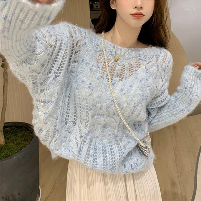 Women's Sweaters Women Clothes 2022spring Autumn Soft Sweet Round Neck Knitwear Candy Color Loose Short Hollow Sweater Oversized, Pink
Women's Sweaters Women Clothes 2022spring Autumn Soft Sweet Round Neck Knitwear Candy Color Loose Short Hollow Sweater Oversized, Pink