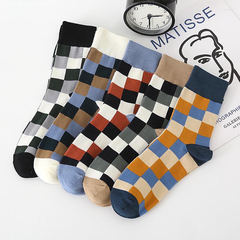 Men's Socks Autumn Winter English Style Pure Cotton Men With Colored Plaid High Quality Men's 20901, 03
Men's Socks Autumn Winter English Style Pure Cotton Men With Colored Plaid High Quality Men's 20901, 03