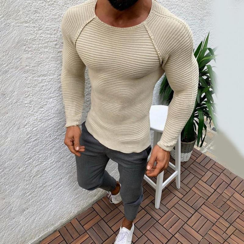 Men's Sweaters Trendy Men Sweater Soft Stripe Texture Anti-pilling Pullover Crew Neck Spring, Khaki
Men's Sweaters Trendy Men Sweater Soft Stripe Texture Anti-pilling Pullover Crew Neck Spring, Khaki