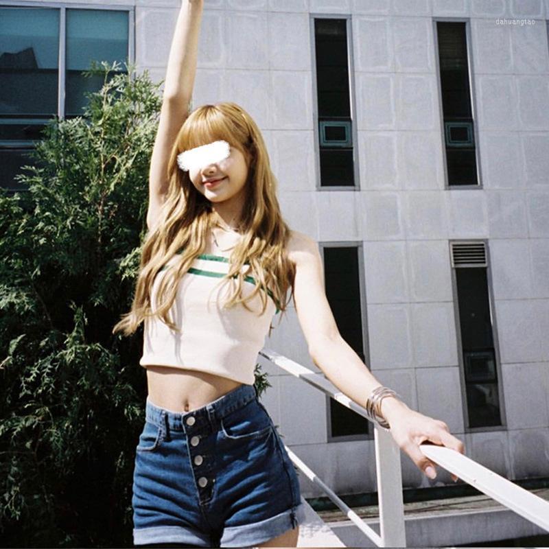 Women' Tanks High Street Green Edge Camisole Knitted Vest Women' Short Slim Fit Colorblock Sleeveless Bottoming Top Korean Star Same, B473
Women' Tanks High Street Green Edge Camisole Knitted Vest Women' Short Slim Fit Colorblock Sleeveless Bottoming Top Korean Star Same, B473
