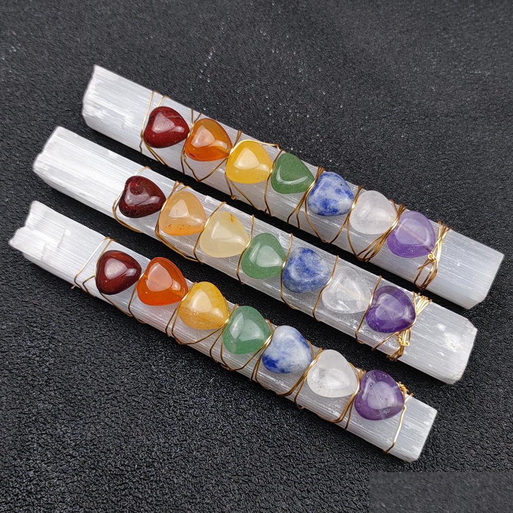 Other Irregar Gypsum Decorative Components Seven Chakra Reiki Healing Heart Charms Natural Stones Amet Crystal Meditation For Men Wo Dhhju
Other Irregar Gypsum Decorative Components Seven Chakra Reiki Healing Heart Charms Natural Stones Amet Crystal Meditation For Men Wo Dhhju