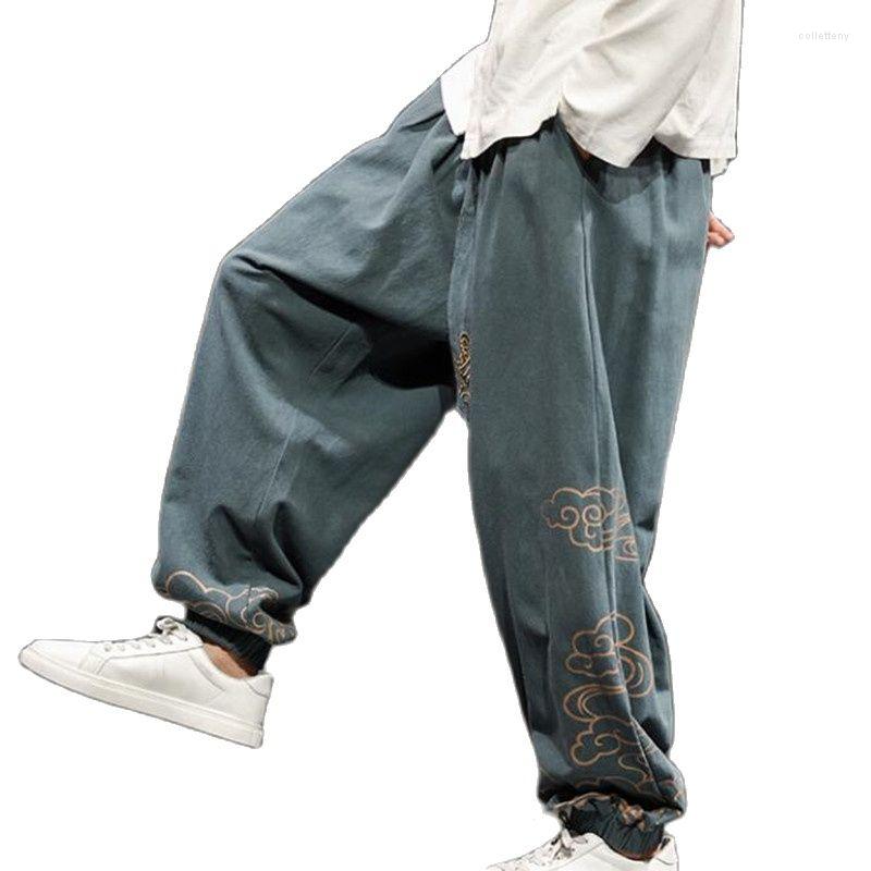 Men's Pants Chinese Style Retro Print Men Clothing Autumn Fashion Clothes Loose Casual Plus Size Harem, Black
Men's Pants Chinese Style Retro Print Men Clothing Autumn Fashion Clothes Loose Casual Plus Size Harem, Black
