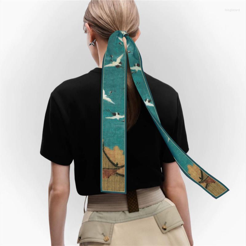 Scarves Chinese Style Oil Painting Scarf Women Skinny Bag Fashion Silk For Ladies Wrist Towel Neckerchief SJ635
Scarves Chinese Style Oil Painting Scarf Women Skinny Bag Fashion Silk For Ladies Wrist Towel Neckerchief SJ635