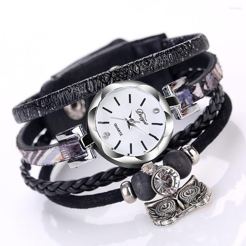 Wristwatches Bracelet Watch Women Quartz Leather Winding Ladies Luxury Watches Arrival Dress Clock, White
Wristwatches Bracelet Watch Women Quartz Leather Winding Ladies Luxury Watches Arrival Dress Clock, White
