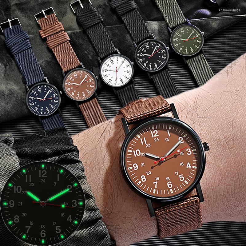 Wristwatches Luxury Men Luminous Wristwatch Business Quartz Nylon Woven Strap Digital Couple Watch Fashion Casual Sports Watches, Green
Wristwatches Luxury Men Luminous Wristwatch Business Quartz Nylon Woven Strap Digital Couple Watch Fashion Casual Sports Watches, Green