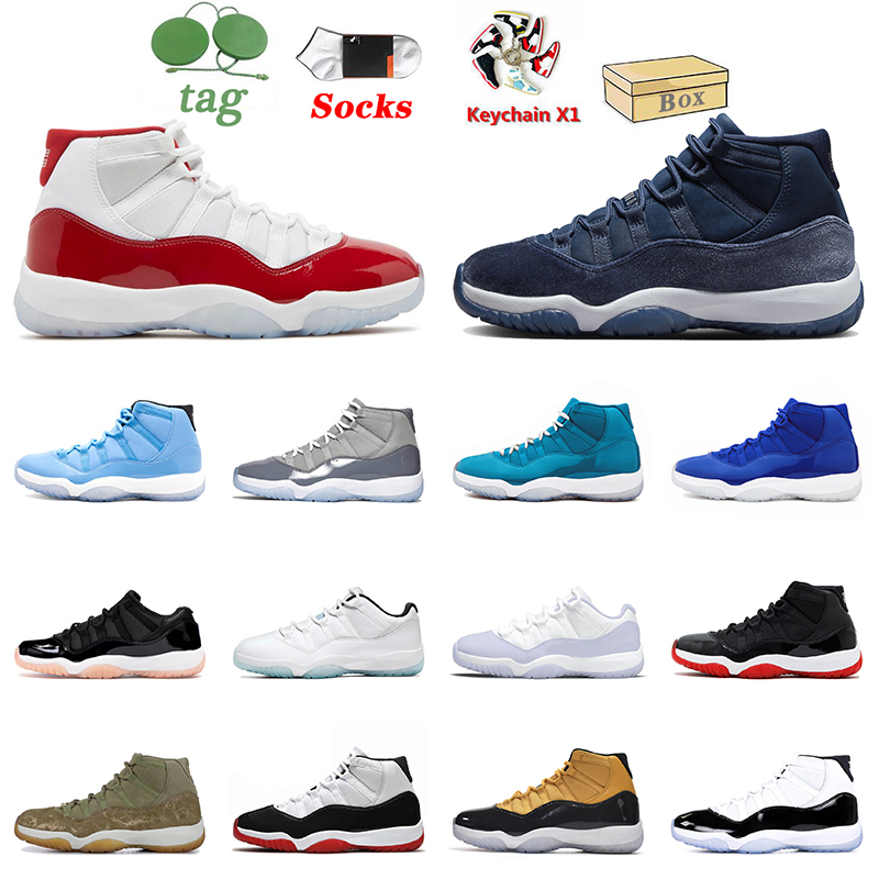 2023 Fashion Women Mens Jumpoman 11 Basketball shoes 11s Cherry Midnight Navy Bleached Coral High UNC Win Link High Bred Designer Quality Sports Sneakers With Box, C41 high 72-10 36-47
2023 Fashion Women Mens Jumpoman 11 Basketball shoes 11s Cherry Midnight Navy Bleached Coral High UNC Win Link High Bred Designer Quality Sports Sneakers With Box, C41 high 72-10 36-47