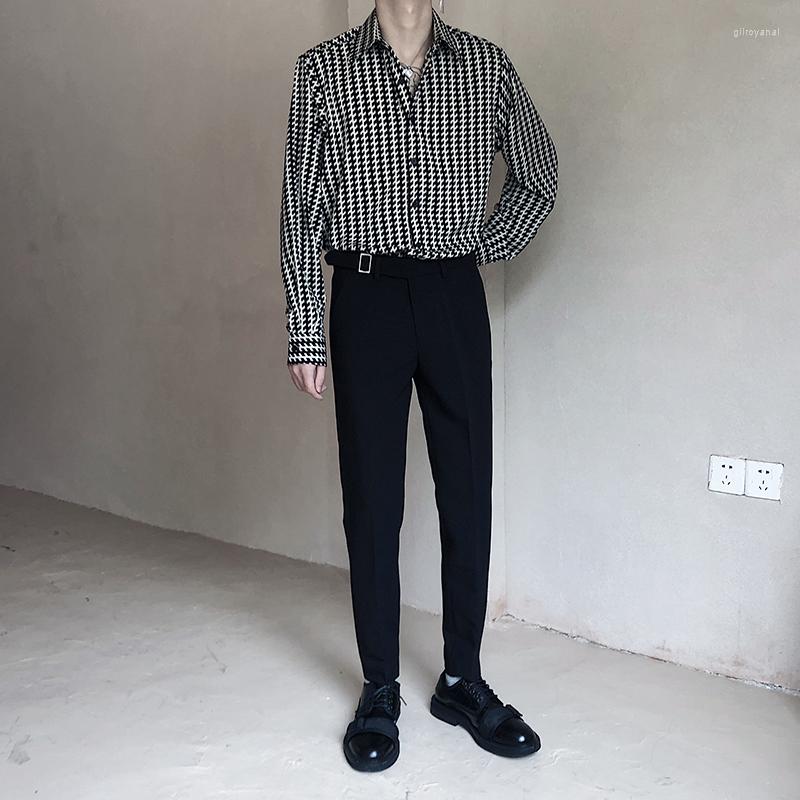 Men's Pants 2022 Men's Male AutumnWaist Design Sense Of Slim Cropped Basic Simple Versatile Korean Casual, White
Men's Pants 2022 Men's Male AutumnWaist Design Sense Of Slim Cropped Basic Simple Versatile Korean Casual, White