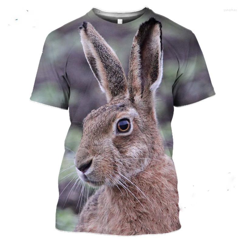 Men' T Shirts Summer Comfortable Crazy Hare Short Sleeve Fashion 3D Printing Cute Animal Round Neck T-shirt Unisex Casual Street Style
Men' T Shirts Summer Comfortable Crazy Hare Short Sleeve Fashion 3D Printing Cute Animal Round Neck T-shirt Unisex Casual Street Style