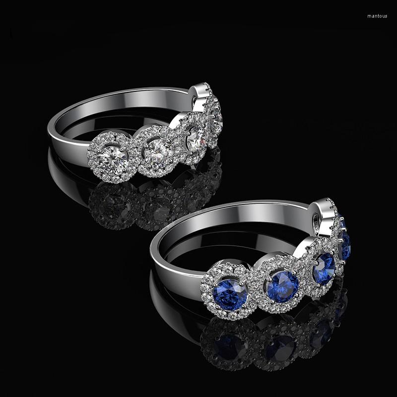 Cluster Rings Luxury 925 Sterling Silver Created Moissanite Sapphire Gemstone Wedding Engagement Ring Party Fine Jewelry Wholesale
Cluster Rings Luxury 925 Sterling Silver Created Moissanite Sapphire Gemstone Wedding Engagement Ring Party Fine Jewelry Wholesale