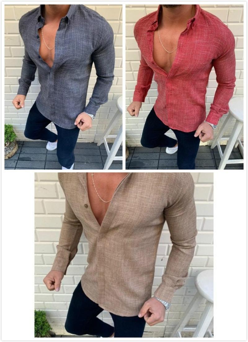Men' Casual Shirts Large Size Long Sleeve Men' Plus Fertilizer Cotton Double Access, Brown
Men' Casual Shirts Large Size Long Sleeve Men' Plus Fertilizer Cotton Double Access, Brown