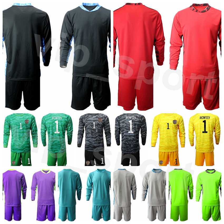 Russie Gardien de but Soccer manches longues Mavei Safonov Jersey GK Gardie Set Anton Shunin Igor Akinfeev Lev Yashin Football Shirt Kits, Grey
Russie Gardien de but Soccer manches longues Mavei Safonov Jersey GK Gardie Set Anton Shunin Igor Akinfeev Lev Yashin Football Shirt Kits, Grey