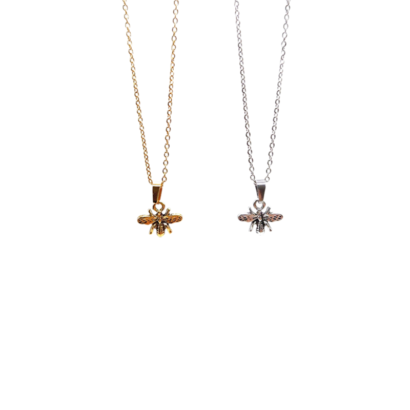 Fashion game Bee pendant necklaces retro punk stainless steel collarbone necklaces jewelry wholesale
Fashion game Bee pendant necklaces retro punk stainless steel collarbone necklaces jewelry wholesale