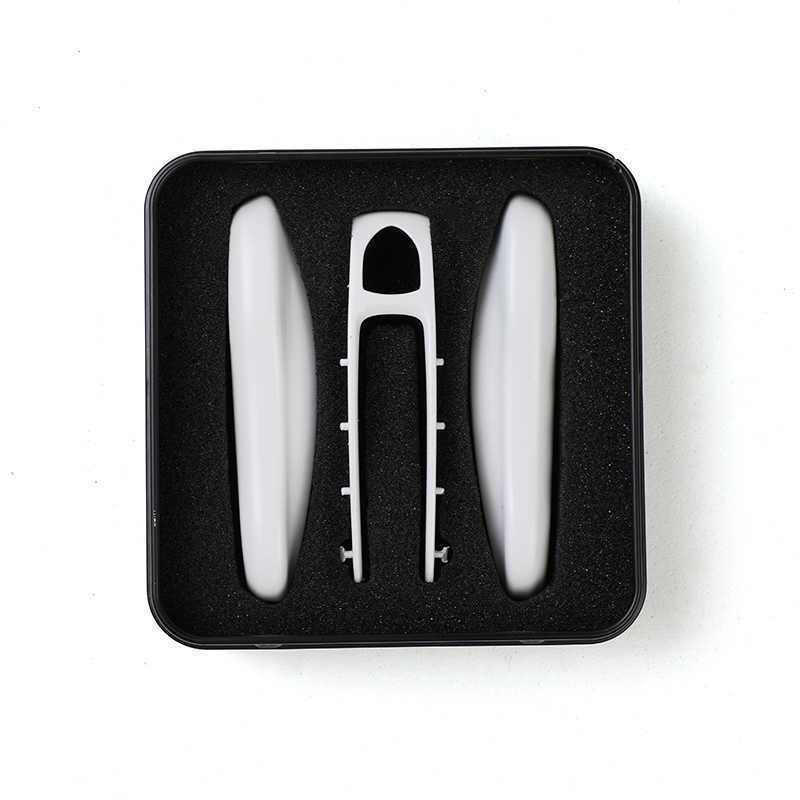 Car Key 3PCS Smart Key Shell Cover Case for Porsche New Cayenne Panamera 911 992 Taycan Car Key Case Car Accessories Protective Case T221110