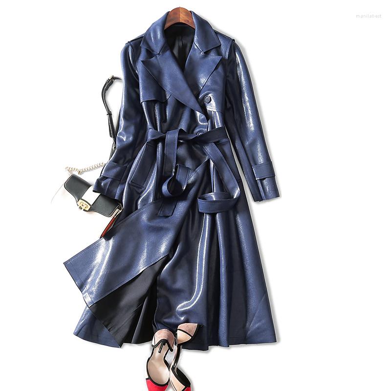 Women's Trench Coats 2022 Autumn Suede Coat Women Casual Long With Belt Windbreaker Female Spring Vintage Double-Breasted Outerwear, Navy blue
Women's Trench Coats 2022 Autumn Suede Coat Women Casual Long With Belt Windbreaker Female Spring Vintage Double-Breasted Outerwear, Navy blue