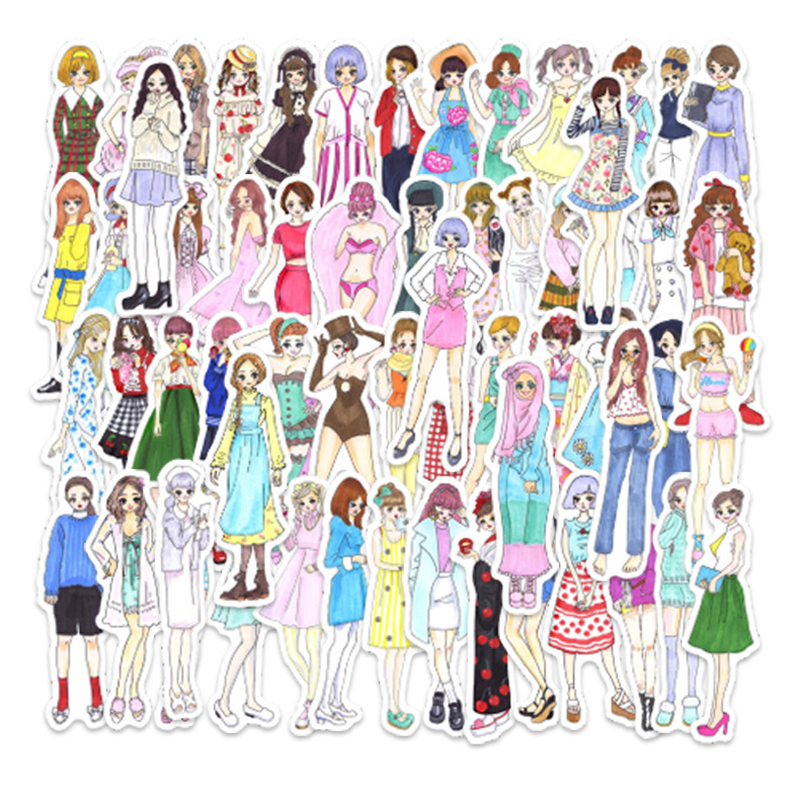 Pack of 60Pcs OOTD Stickers No-Duplicate Waterproof Vinyl Sticker for Luggage Skateboard Notebook Water Bottle Car Decals, Multi-color
Pack of 60Pcs OOTD Stickers No-Duplicate Waterproof Vinyl Sticker for Luggage Skateboard Notebook Water Bottle Car Decals, Multi-color