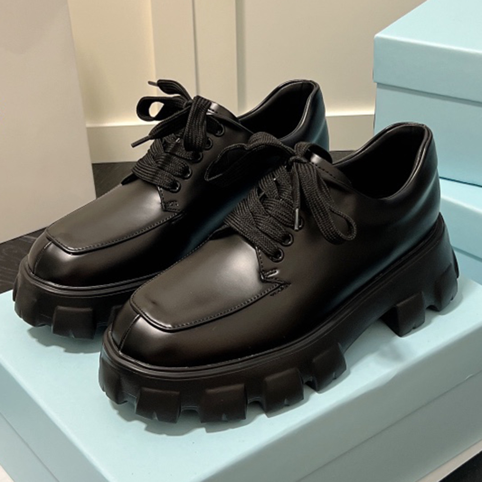 Womens Designer Monolith dress Shoe Black Leather Platform Casual lace-up Shoes Classic Patent Matte
Womens Designer Monolith dress Shoe Black Leather Platform Casual lace-up Shoes Classic Patent Matte