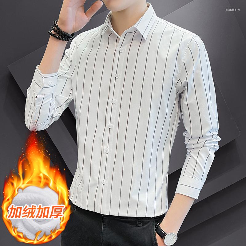 Men's Casual Shirts Autumn And Winter 2022 Men's Stripe Warm Shirt Plush Thickened Fashion Long Sleeve, Black
Men's Casual Shirts Autumn And Winter 2022 Men's Stripe Warm Shirt Plush Thickened Fashion Long Sleeve, Black
