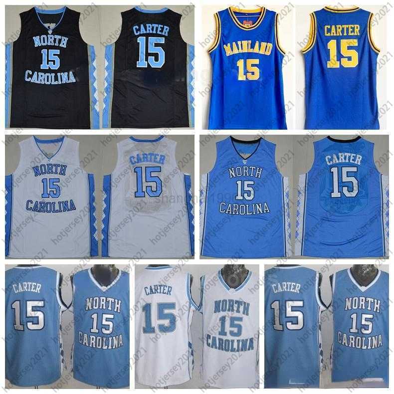 College Basketball Wears NCAA 15 Vince Carter Jersey North Carolina Tar Heels High School Florida Daytona Beach Mainland Basketball Jerseys Carter Uniform, Blue
College Basketball Wears NCAA 15 Vince Carter Jersey North Carolina Tar Heels High School Florida Daytona Beach Mainland Basketball Jerseys Carter Uniform, Blue