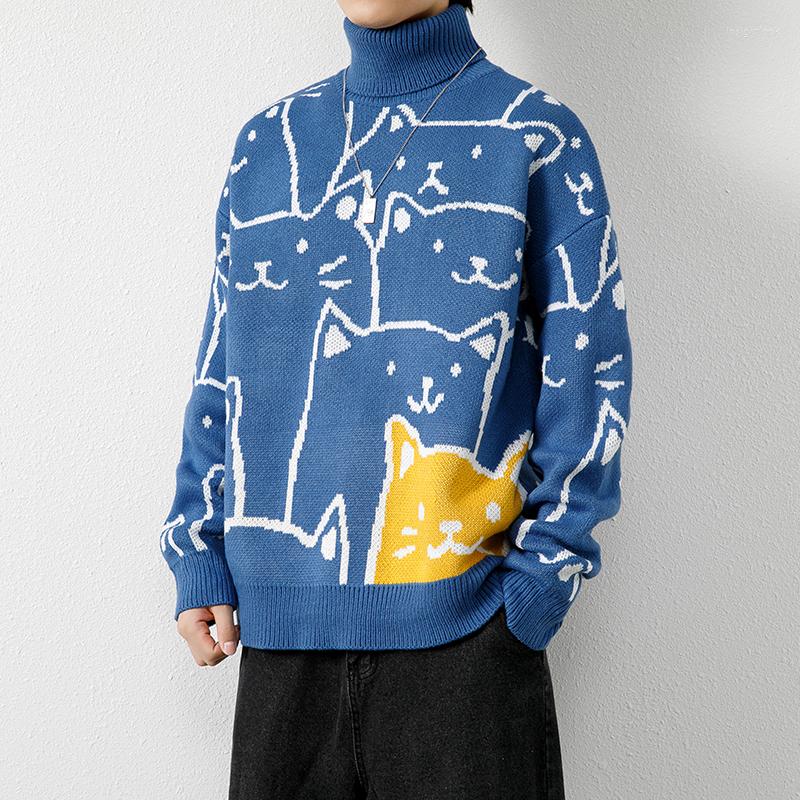 Men's Sweaters Spring And Autumn 2022 China-Chic Sweater Men's Fashion Winter Animal Knit Undercoat Warm Keeping Top, Black
Men's Sweaters Spring And Autumn 2022 China-Chic Sweater Men's Fashion Winter Animal Knit Undercoat Warm Keeping Top, Black
