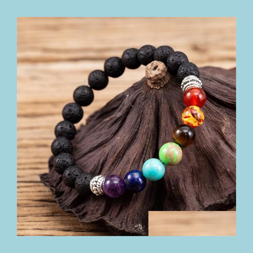 Charm Bracelets Retro Sier Gold 7 Chakras Charms 8Mm Black Lava Stone Bracelet Diy Aromatherapy Essential Oil Diffuser Bracelets Bud Dhrzs
Charm Bracelets Retro Sier Gold 7 Chakras Charms 8Mm Black Lava Stone Bracelet Diy Aromatherapy Essential Oil Diffuser Bracelets Bud Dhrzs