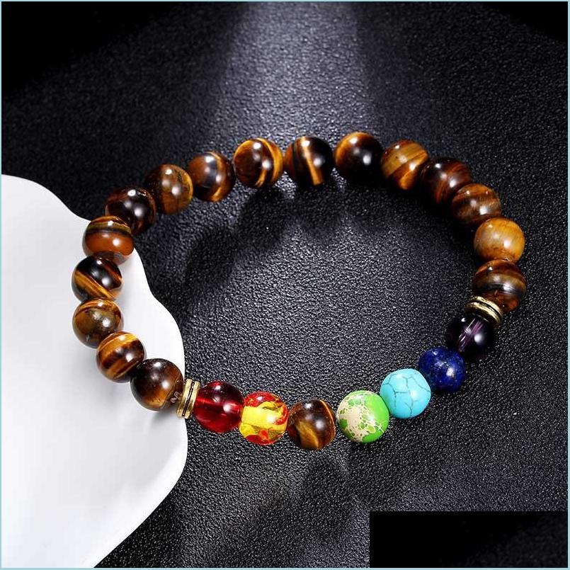 Beaded Natural Stone Tiger Eye 7 Chakra Bracelets Bangles Yoga Nce Beads Buddha Prayer Elastic Bracelet Men Women Jewelry Gift Drop D Dhfyz
Beaded Natural Stone Tiger Eye 7 Chakra Bracelets Bangles Yoga Nce Beads Buddha Prayer Elastic Bracelet Men Women Jewelry Gift Drop D Dhfyz