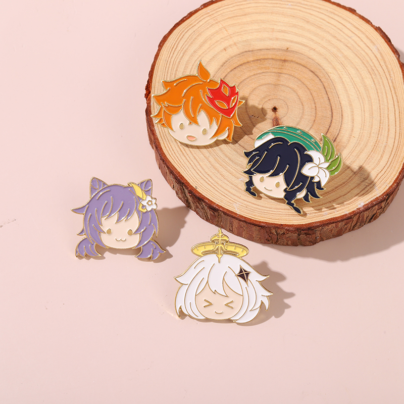 5style Genshin Impact Enamel Pin Custom Chibi Tartaglia Klee Paimon Venti Keqing Brooch Game Lapel Badge Anime Jewelry Gift Fans, Color #1
5style Genshin Impact Enamel Pin Custom Chibi Tartaglia Klee Paimon Venti Keqing Brooch Game Lapel Badge Anime Jewelry Gift Fans, Color #1