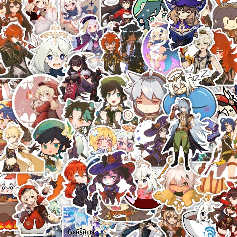 Pack of 50Pcs Anime Game Stickers No-Duplicate Waterproof Vinyl Sticker for Luggage Skateboard Notebook Water Bottle Car Decals, Multi-color
Pack of 50Pcs Anime Game Stickers No-Duplicate Waterproof Vinyl Sticker for Luggage Skateboard Notebook Water Bottle Car Decals, Multi-color