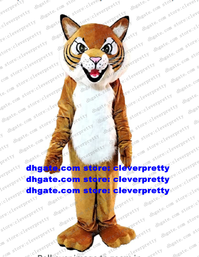 Brown Tiger Wild Cat Mascot Costume Wildcat Caracal Ocelot Adult Cartoon Character Outfit Opening Ceremony Holiday Gifts zz7559, As in photos
Brown Tiger Wild Cat Mascot Costume Wildcat Caracal Ocelot Adult Cartoon Character Outfit Opening Ceremony Holiday Gifts zz7559, As in photos