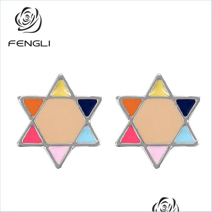 Stud Stud Fengli Classic Geometric Earrings For Women Simple Design Colorf Star Earring Lady Girl Party Jewelry Drop Delivery Dhzoi
Stud Stud Fengli Classic Geometric Earrings For Women Simple Design Colorf Star Earring Lady Girl Party Jewelry Drop Delivery Dhzoi