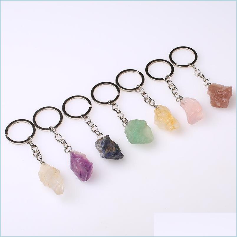 Key Rings Natural Rough Mineral Stone Key Rings Crystal Quartzs Keychain Women Men Handbag Hangle Car Holder Keyring Jewelry Drop Del Dhsqw
Key Rings Natural Rough Mineral Stone Key Rings Crystal Quartzs Keychain Women Men Handbag Hangle Car Holder Keyring Jewelry Drop Del Dhsqw