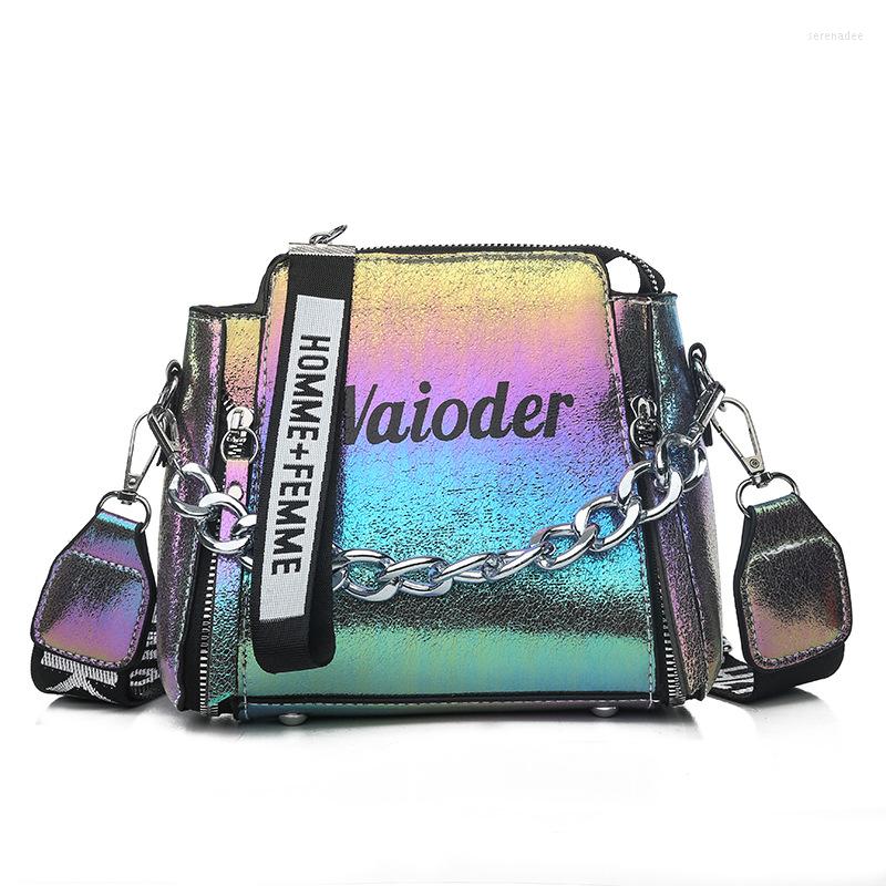 Evening Bags 2022 Laser Women Letter Shoulder Bag INS Female Handbag PU Messenger For Lady Design Exquisite Crossbody Bucket, Black
Evening Bags 2022 Laser Women Letter Shoulder Bag INS Female Handbag PU Messenger For Lady Design Exquisite Crossbody Bucket, Black