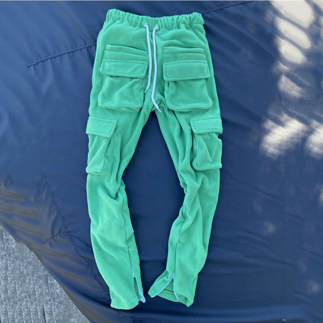 Mens Pants Fall Winter Streetwear Cargo Pockets Sweat Casual Trousers Mens Jogging Sweatpants 221111