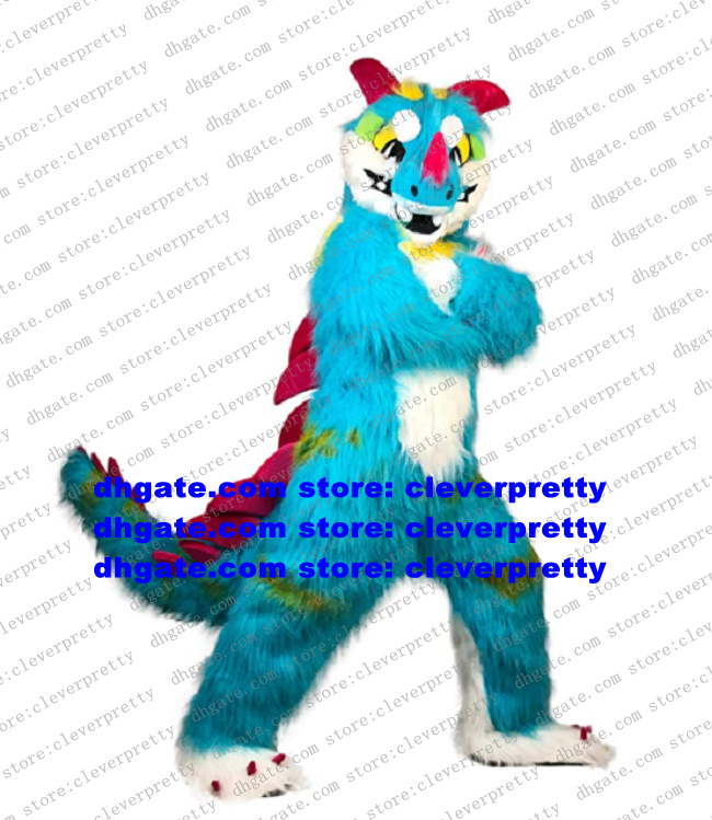 Blue Long Fur Furry Dragon Fursuit Mascot Costume Adult Cartoon Character Outfit Suit Attract Popularity Sports Events zz7575, As in photos
Blue Long Fur Furry Dragon Fursuit Mascot Costume Adult Cartoon Character Outfit Suit Attract Popularity Sports Events zz7575, As in photos