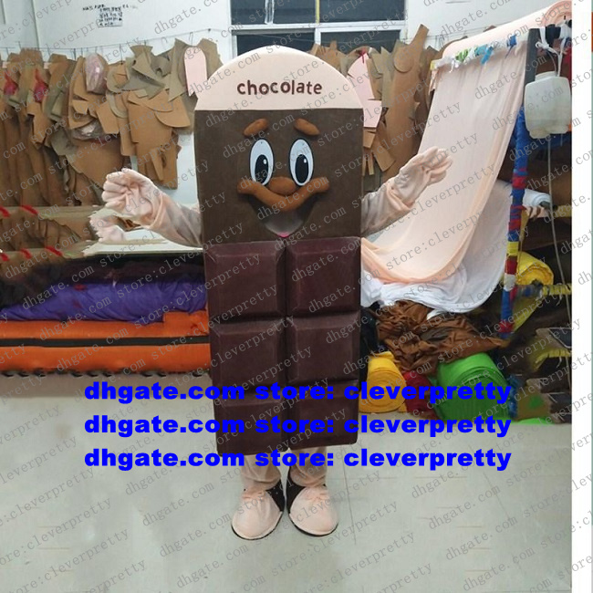 Dark Brown Chocolate Mascot Costume Adult Cartoon Character Outfit Suit Meeting Welcome Opening Gifts Celebration zx1402, As in photos
Dark Brown Chocolate Mascot Costume Adult Cartoon Character Outfit Suit Meeting Welcome Opening Gifts Celebration zx1402, As in photos