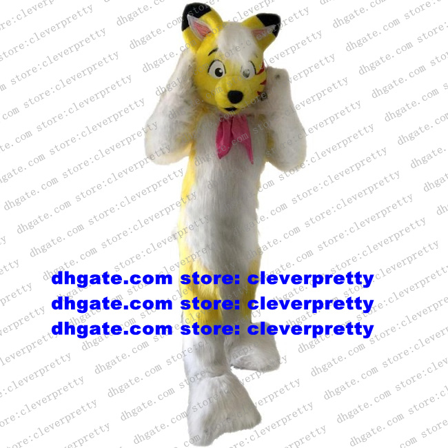 Yellow White Long Fur Furry Wolf Mascot Costume Fox Husky Dog Fursuit Adult Character Welcoming Banque Highs Qualitys zx663, As in photos
Yellow White Long Fur Furry Wolf Mascot Costume Fox Husky Dog Fursuit Adult Character Welcoming Banque Highs Qualitys zx663, As in photos